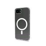 CELLY APPLE iPHONE 16e CUSTODIA IN TPU TRASPARENTE CON MAGNETI INCORPORATI PER RICARICA WIRELESS