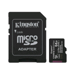 KINGSTON CANVAS SELECT PLUS 64GB microSDXC A1/Video Class V10 / UHS-I U1 / Class10  UHS-I Adattatore da microSDXC a SD in dotazione