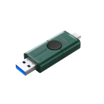 KINGSTON DATATRAVELER DUOG2 CHIAVETTA USB 128GB USB-A + USB-C 3.2 Gen 1 NERO VERDE