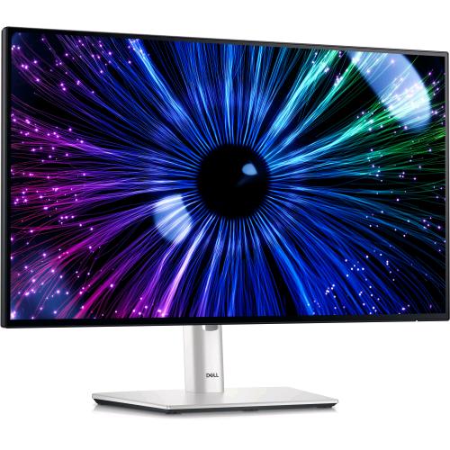 DELL ULTRASHARP U2424HE 23.8" LED FULL HD IPS  16:9 250 CD/mq 8ms 1000:1 120Hz FLICKER-FREE LOW BLUE LIGHT HUB USB 3.2 Gen 2 1 x HDMI 2 x DISPLAYPORT NERO ARGENTO