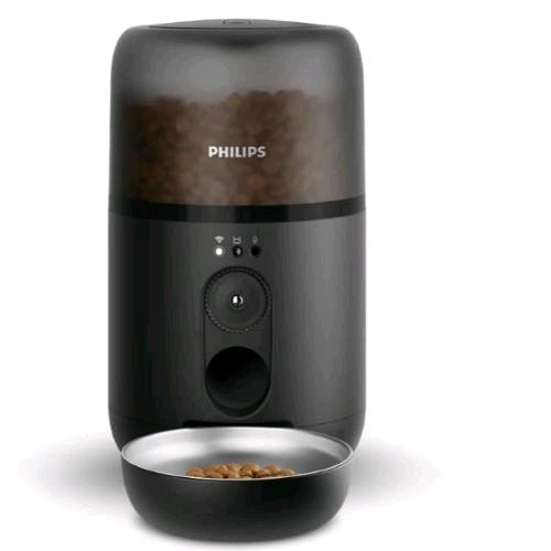 PHILIPS PAW5320/02 DISTRIBUTORE AUOTOMATICO DI CIBO SECCO SMART WI-FI CON WEBCAM AUDIO BIDIREZIONALE 4.5 LT PER CANE E GATTO