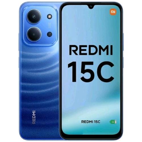 XIAOMI REDMi 15C DUAL SIM 6.9" OCTA CORE 128GB RAM 4GB 4G LTE EUROPA MOONLIGHT BLUE