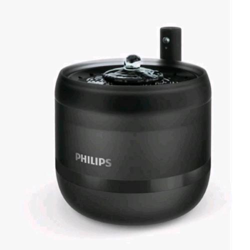PHILIPS FONTANELLA D'ACQUA PER ANIMALI AUTOMATICA CAPACITA' 2.1 LT CON SENSORI DI MOVIMENTO NERO  