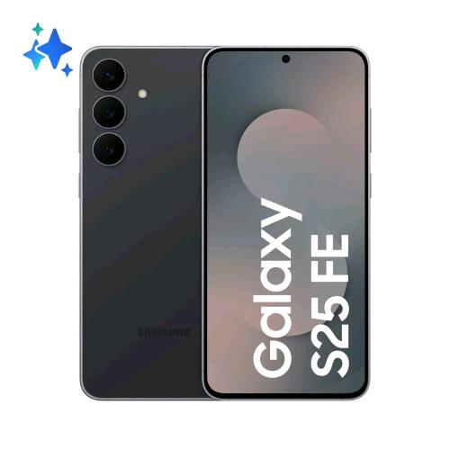 SAMSUNG S731 GALAXY S25 FE 5G DUAL SIM 6.7" OCTA CORE 256GB RAM 8GB 5G ITALIA JETBLACK