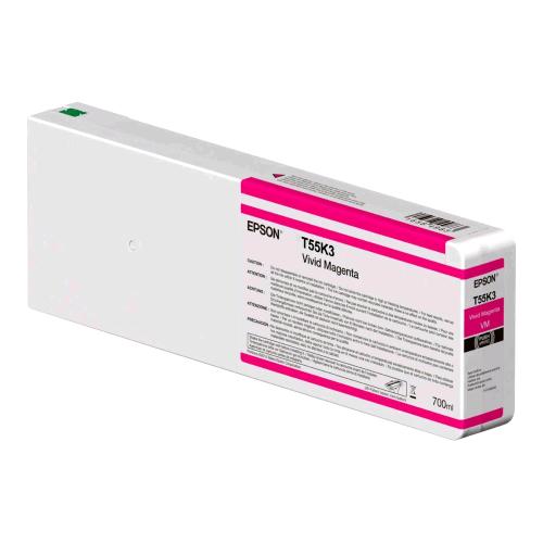 EPSON T55K3 VIVID MAGENTA 700ML PER SureColor SC-P6000, SC-P7000, SC-P7000V, SC-P8000, SC-P9000, SC-P9000V