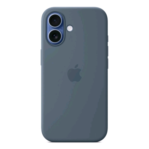 APPLE iPHONE 17 CUSTODIA IN SILICONE MagSafe ANCHOR BLUE 