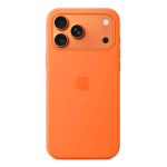 APPLE iPHONE 17 PRO MAX CUSTODIA IN SILICONE MagSafe ORANGE