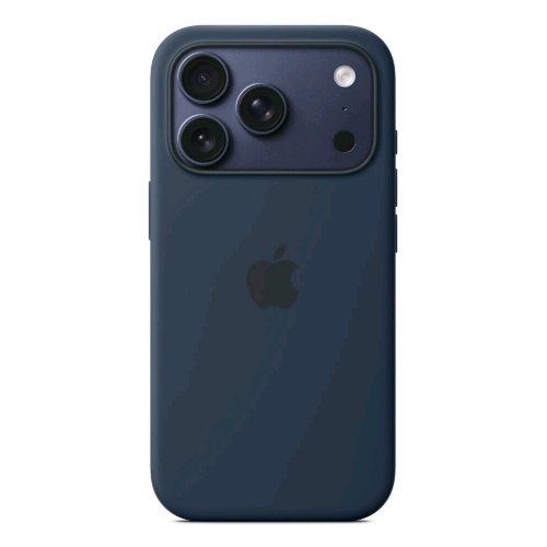 APPLE iPHONE 17 PRO CUSTODIA IN SILICONE MagSafe MEZZANOTTE