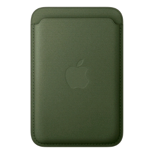 APPLE PORTAFOGLIO MagSafe IN TESSUTO FINEWOVEN PER iPHONE/CARTE DI CREDITO MUSCHIO