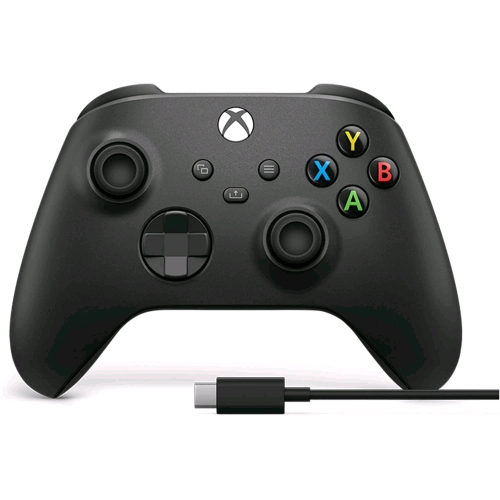 MICROSOFT XBOX CONTROLLER WIRELESS CAVO USB-C INCLUSO CARBON BLACK