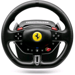 THRUSTMASTER T98 FERRARI 296 GTB VOLANTE E PEDALIERA PER PS5 PS4 PC USB SU LICENZA UFFICIALE FERRARI NERO