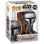FUNKO POP STAR WARS THE MANDALORIAN FIGURA IN VINILE 9.5 CM DA COLLEZIONE