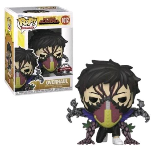 FUNKO POP ANIMATION MY HERO ACADEMIA OVERHAUL VERSION 2 FIGURA IN VINILE 9.5 CM DA COLLEZIONE