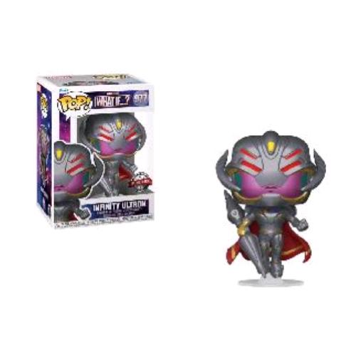 FUNKO POP MARVEL WHAT IF INFINITY ULTRON WITH JAVELIN FIGURA IN VINILE EDIZIONE SPECIALE 