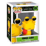 FUNKO POP TV SIMPSONS S9 SNAIL LISA FIGURA IN VINILE 9.5 CM DA COLLEZIONE