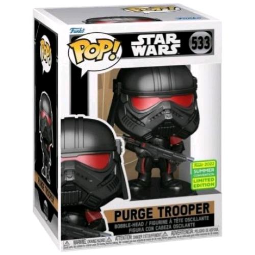 FUNKO POP STAR WARS OBI-WAN KENOBI PURGE TROOPER FIGURA IN VINILE 9.5 CM EDIZIONE LIMITATA