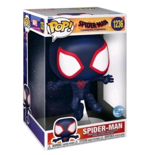 FUNKO POP JUMBO SPIDER MAN ACROSS THE SPIDER VERSE MILES MORALES FIGURA IN VINILE 25.4 CM DA COLLEZIONE
