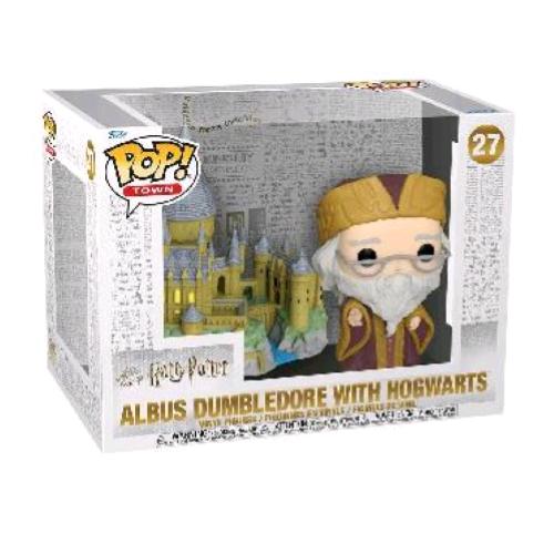 FUNKO POP HARRY POTTER ANNIVERSARY ALBUS DUMBLEDORE WITH HOGWARTS FIGURA IN VINILE 9.5 CM DA COLLEZIONE