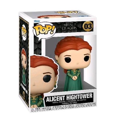 FUNKO POP TV LADY ALICENT HIGHTOWER HOUSE OF THE DRAGON FIGURA IN VINILE 9.5 CM DA COLLEZIONE