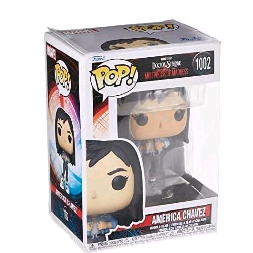 FUNKO POP MARVEL AMERICA CHAVEZ DOCTOR STRANGE FIGURA IN VINILE 9.5 CM DA COLLEZIONE
