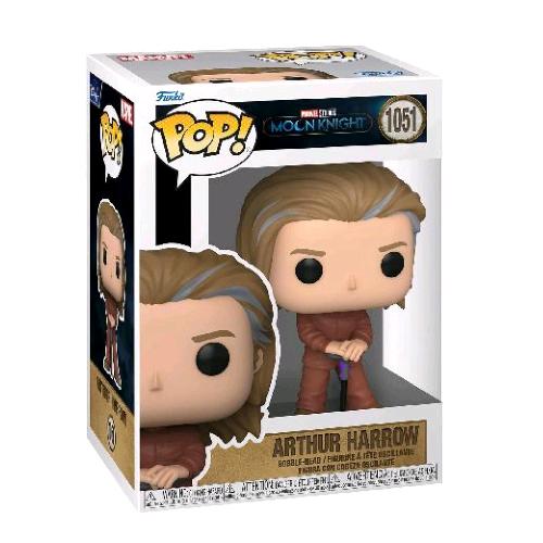 FUNKO POP MARVEL MOON KNIGHT ARTHUR HARROW FIGURA IN VINILE 9.5 CM DA COLLEZIONE 
