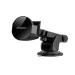 ENERGIZER WIRELESS CAR CHARGING SUPPORTO A VENTOSA CARICABATTERIE 2 IN 1 PER AUTO 15 W CARICA SMARTPHONE E AIRPODS CONTEMPORANEAMENTE NERO