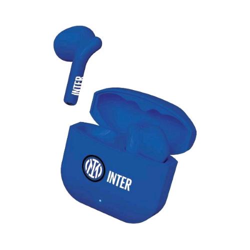 TECHMADE TM.XM201-INT AURICOLARI BLUETOOTH INTER CONTROLLO CHIAMATE E VOLUME/MUSICA TOUCH CON CUSTODIA DI RICARICA WIRELESS BLU