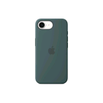 APPLE iPHONE 16e SILICON CASE COVER IN SILICONE LAKE GREEN