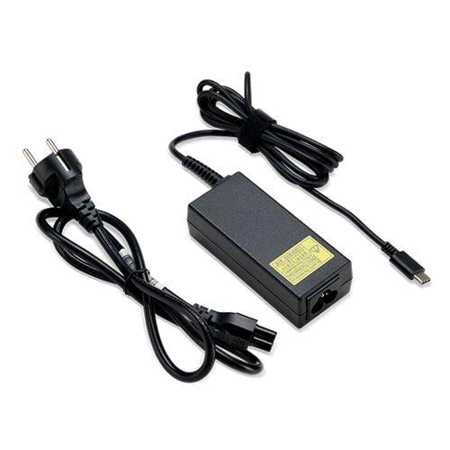 ACER POWER ADAPTOR CARICABATTERIE 65 W USB-C NERO