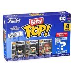 FUNKO POP BITTY POP BATMAN 4PK BATMAN ROBIN SCARECROW E UNA FIGURA MISTERIOSA A SORPRESA