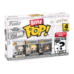 FUNKO POP BITTY POP HARRY POTTER 4PK LORD VOLDEMORT DRACO MALFOY BELLATRIX LESTRANGE E UNA FIGURA MISTERIOSA A SORPRESA