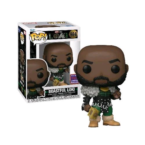 FUNKO POP MARVEL BOASTFUL LOKI FIGURA IN VINILE 9.5 CM DA COLLEZIONE