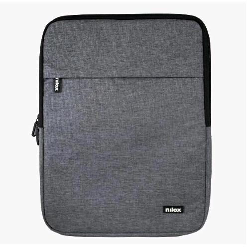 NILOX TECH BORSA A FONTINA PER NOTEBOOK DA 13.3" IN POLIESTERE 2 SCOMPARTI GRIGIO