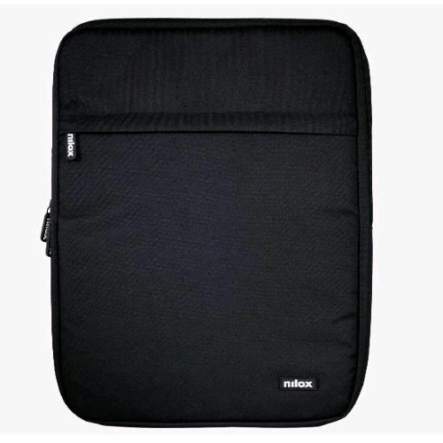 NILOX TECH BORSA A FONTINA PER NOTEBOOK DA 13.3" IN POLIESTERE 2 SCOMPARTI NERO