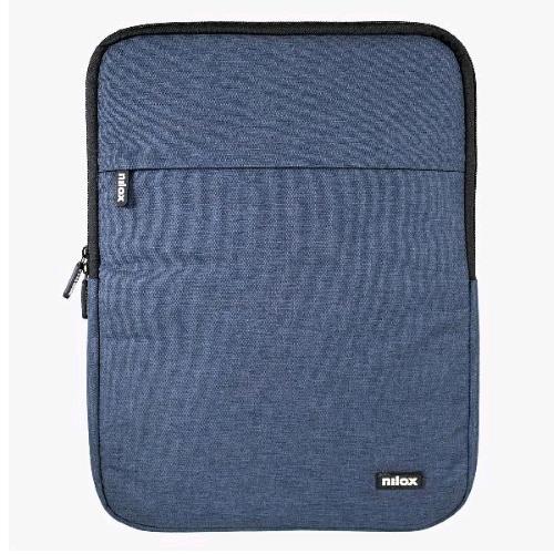 NILOX TECH BORSA A FONTINA PER NOTEBOOK DA 14.1" IN POLIESTERE 2 SCOMPARTI BLU 