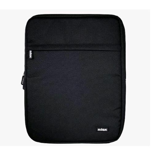 NILOX TECH BORSA A FONTINA PER NOTEBOOK DA 14.1" IN POLIESTERE 2 SCOMPARTI NERO