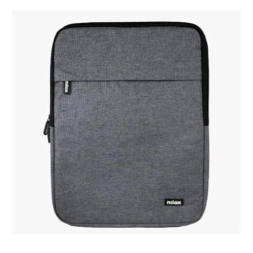 NILOX TECH BORSA A FONTINA PER NOTEBOOK DA 15.6" IN POLIESTERE 2 SCOMPARTI GRIGIO