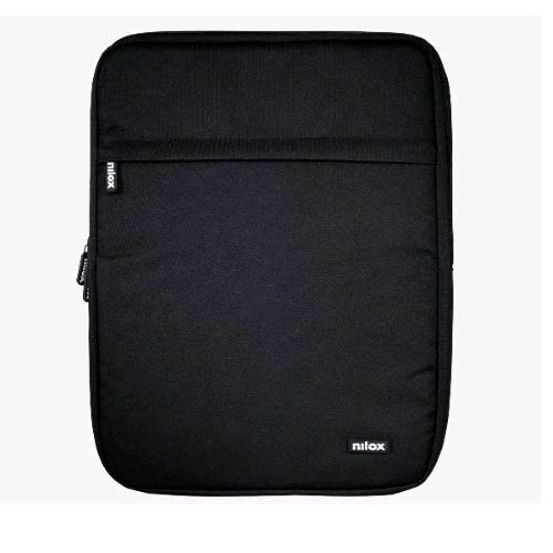 NILOX TECH BORSA A FONTINA PER NOTEBOOK DA 15.6" IN POLIESTERE 2 SCOMPARTI NERO