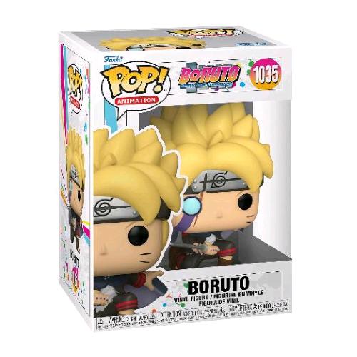 FUNKO POP ANIMATION BORUTO WITH MARKS NARUTO NEX GENERATION FIGURA IN VINILE 9.5 CM DA COLLEZIONE