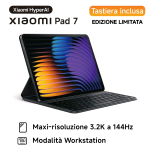 XIAOMI PAD 7 11.2" 3.2K 144Hz OCTA CORE 128GB RAM 8GB WI-FI GRAVITY GREY + TASTIERA