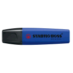 STABILO BOSS WILDFLOWER EVIDENZIATORE PUNTA A SCALPELLO 2/5 mm BLU ELETTRICO CONF 10 Pz.