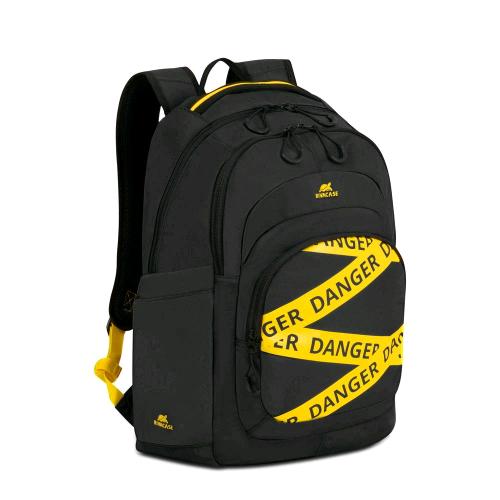 RIVACASE 5461 EREBUS ZAINO PER NOTEBOOK DA 15.6" 30 LT IN POLIESTERE TASCA FRONTALE TASCA POSTERIORE E TASCHE LATERALI  NERO