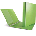 SEI ROTA NETTUNO RACCOGLITORE A 4 ANELLI DA 30 mm IN STRATOPAN 320X275X35 mm VERDE CHIARO CONF 10 Pz.