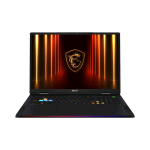 MSI RAIDER 18 HX AI A2XWJG-854XIT 18" UHD+ MINI LED 120Hz INTEL CORE ULTRA 9 285XH RAM 32GB-SSD 2TB NVMe-NVIDIA GEFORCE RTX 5090 24GB-WI-FI 7 + 2.5G ETHERNET (9S7-182462-854)
