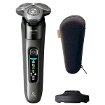 PHILIPS X9002/10 RASOIO ELETTRICO RICARICABILE WET&DRY SERIE 9000 TECNOLOGIA SKINLQ TESTINA FLESSIBILE CON CUSTODIA GRIGIO