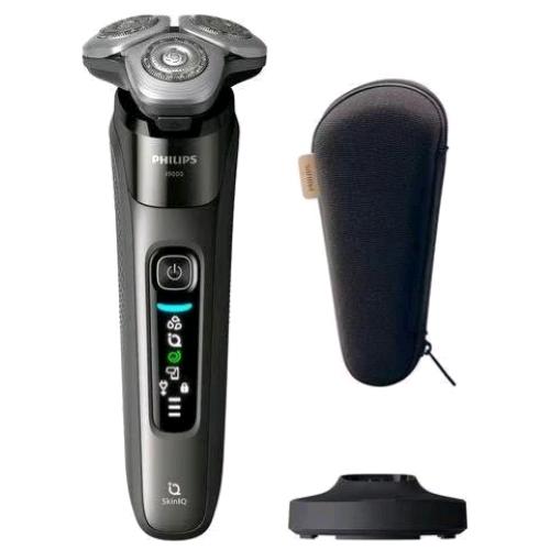 PHILIPS X9002/10 RASOIO ELETTRICO RICARICABILE WET&DRY SERIE 9000 TECNOLOGIA SKINLQ TESTINA FLESSIBILE CON CUSTODIA GRIGIO