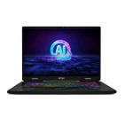 MSI PULSE 17 AI C1VGKG-025IT 17" INTEL CORE ULTRA 7 155H RAM 16GB-SSD 1TB NVMe-NVIDIA GEFORCE RTX 4070 8GB-WI-FI 6E-WIN 11 HOME NERO (9S7-17T311-025)