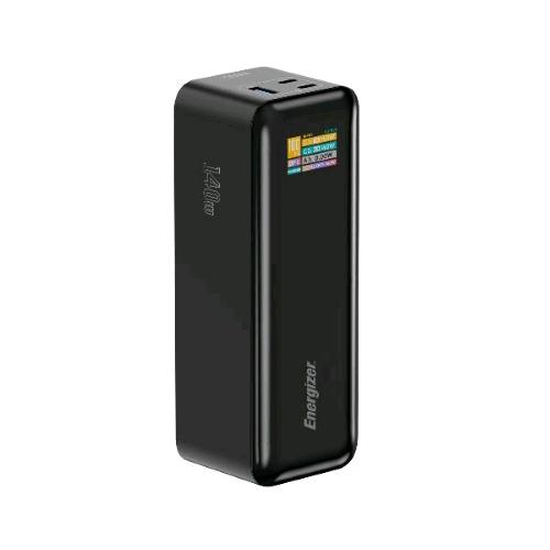 ENERGIZER XP27000PD ULTIMATE POWERHOUSE POWERBANK 27.000mAh PD 140 W DISPLAY USB-C USB-A NERO