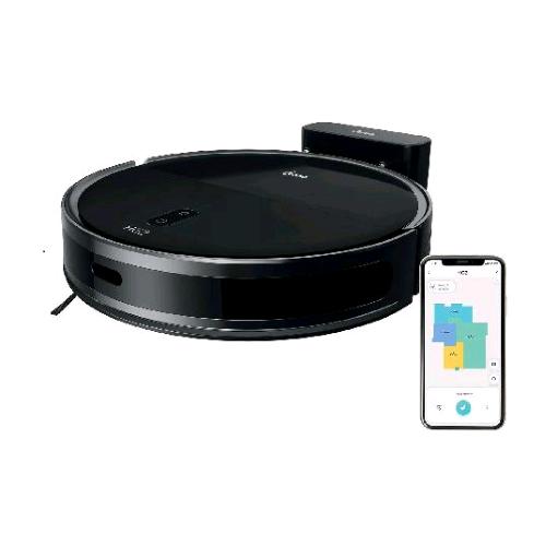 HOOVER HG2 ROBOT ASPIRAPOLVERE LAVAPAVIMENTI ULTRA SOTTILE NAVIGAZIONE LASER FINO A 160 MINUTI DI AUTONOMIA NERO 