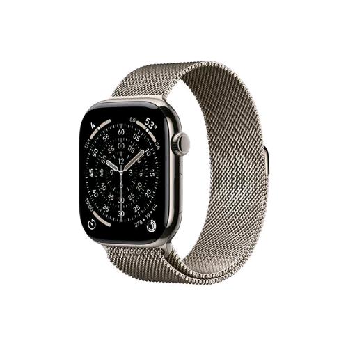 APPLE WATCH SERIES 11 GPS + CELLULAR 46mm CASSA TITANIO NATURALE CON LOOP MILANESE NATURALE - M/L